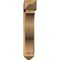Ekena Millwork Funston Arts and Crafts Rough Sawn Bracket w/ Offset Brace, Western Red Cedar, 8"W x 42"D x 42"H BKT0806X42X42FST03RWR - alternate 4